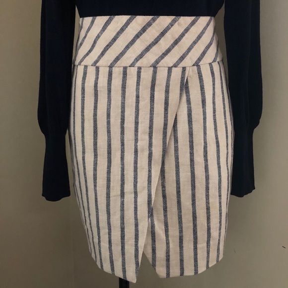 J. Crew Dresses & Skirts - Linen wrap skirt